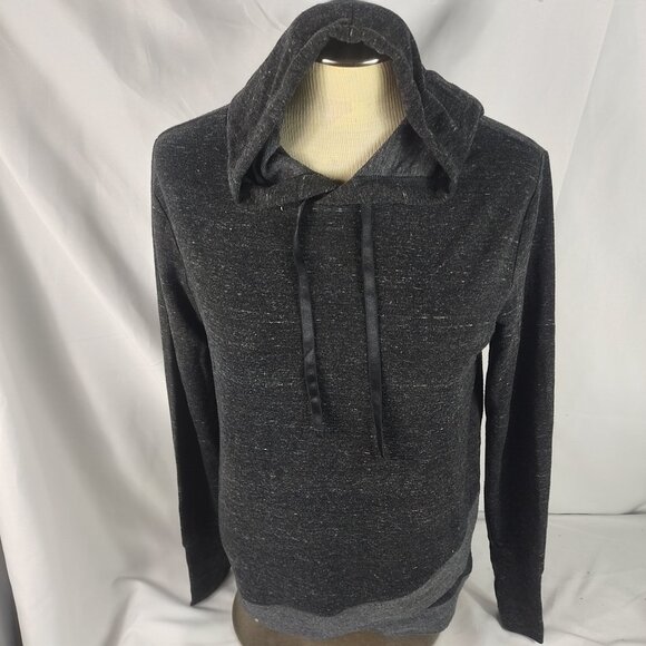 Athletic Works Womens Black Hoodie Size Small 4-6 - Picture 2 of 6